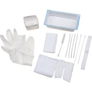 AMSINO AMSURE® TRACHEOSTOMY CARE TRAY Tracheostomy Care Tray Contains: 500mL Tray, Cleaning Brush,