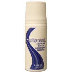 NEW WORLD IMPORTS FRESHSCENT™ DEODORANTS Anti-Perspirant Roll-On Deodorant, 1.5 oz White Bottle, Alcohol Free, 96/cs