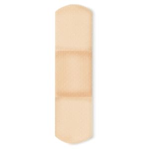 DUKAL FIRST AID® SHEER ADHESIVE BANDAGES Adhesive Bandage, Sheer, 3/4" x 3", Sterile, 150/tray, 10 tray/cs