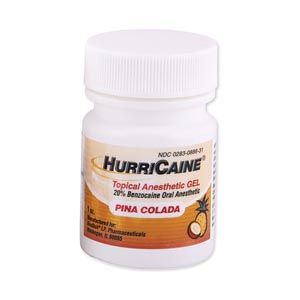 BEUTLICH HURRICAINE® TOPICAL ANESTHETIC Topical Anesthetic Gel, 1 oz Jar, Pina Colada