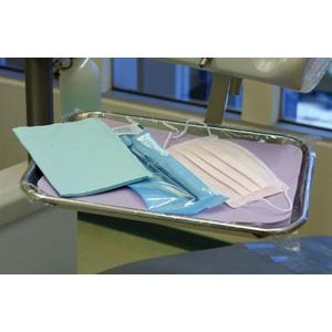 CROSSTEX BRACKET TRAY COVERS Tray Cover, Size D, 10¼" x 15¾", Blue, 1000/ctn