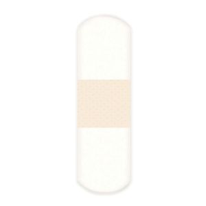DUKAL FIRST AID® ADHESIVE BANDAGES Clear Strip Adhesive Bandage, 1" x 3", 100/bx, 12 bx/cs