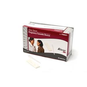 PRO ADVANTAGE® URINE/SERUM HCG PREGNANCY CASSETTE DEVICE Includes 25 Individually Packaged Urine/ Serum hCG Pregnancy Cassette Devices & Droppers, CLIA Waived, 25/bx