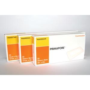 SMITH & NEPHEW PRIMAPORE™ SPECIALTY ABSORBENT DRESSINGS Absorbent Dressing, 13¾" x 4", 20/bx, 10 bx/cs