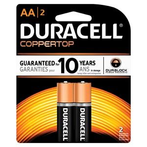 DURACELL® COPPERTOP® ALKALINE RETAIL BATTERY WITH DURALOCK POWER PRESERVE™ TECHNOLOGY Battery, Alkaline, Size AAA, 4pk, 18pk/bx, 3 bx/cs