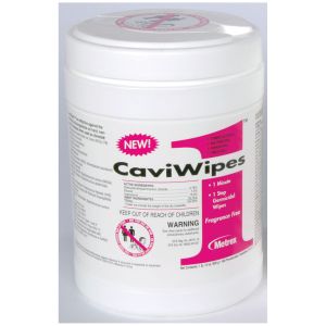METREX CAVIWIPES1™ SURFACE DISINFECTANT CaviWipes1™, 6" x 6¾", 160 ct/can, 12 can/cs