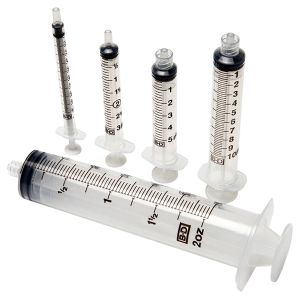 BD 5 ML SYRINGES & NEEDLES Syringe Only, 5mL, Luer-Lok™ Tip, 125/bx, 4 bx/cs