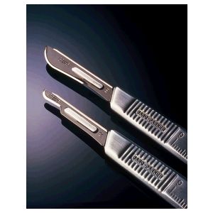 ASPEN SURGICAL BARD-PARKER® STAINLESS STEEL BLADES Stainless Steel Blade, Sterile, Size 10, 50/bx, 3 bx/cs