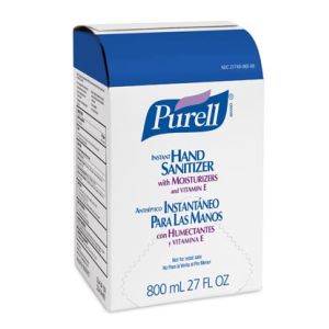GOJO PURELL® ADVANCED INSTANT HAND SANITIZER Instant Hand Sanitizer, Traditional Bag-in-Box 800mL, Original, 12/cs