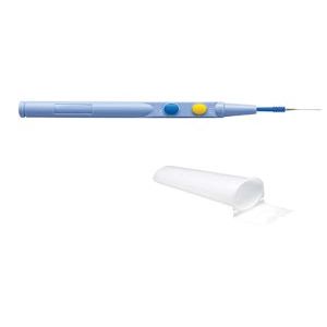 ASPEN SURGICAL AARON ELECTROSURGICAL PENCILS & ACCESSORIES Push Button Pencil, Holster & Needle, Disposable, 40/bx