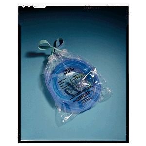 MEDEGEN BEDSIDE BAG Patient Bag, Clear, Plastic Draw Tape, 12" x 16" (Printed Message), 500/cs