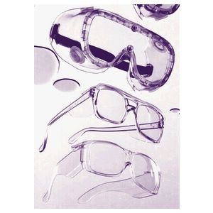 MEDEGEN VISION TEK® PROTECTIVE EYEWEAR GOGGLES Safety Glasses/ Goggles, Brow Bar, 10/cs