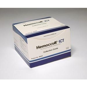 HEMOCUE HEMOCCULT ICT KITS Hemoccult ICT Sample Collection Cards, Kit Contains: Physician Instructions, 100 Single Collection Cards & 100 Sample Sticks