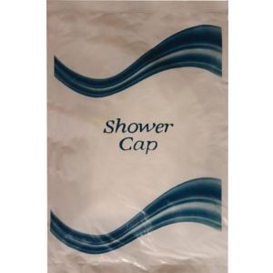 NEW WORLD IMPORTS SHOWER CAP Shower Cap, 18½", Individual Polybag, 500/bx