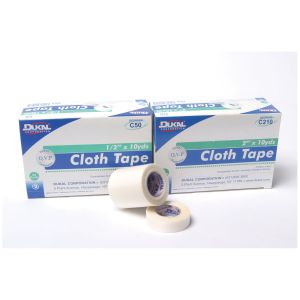 DUKAL SURGICAL TAPE - CLOTH Surgical Tape, 2" x 10 yds, Cloth, 6 rl/bx, 12 bx/cs