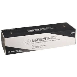 KIMBERLY-CLARK KIMWIPES KimWipes® Task Wipers, X-Large, 11.8" x 11.8", White, Disposable, Popup Box, 198/pk, 15 pk/cs