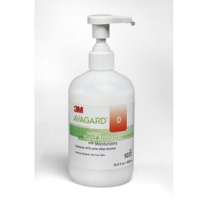 SOLVENTUM AVAGARD™ D INSTANT HAND ANTISEPTIC Instant Hand Sanitizer Antiseptic Pump Bottle, 500mL, 12/cs
