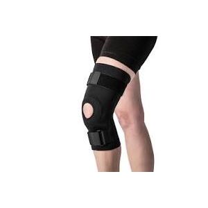 CORE PRODUCTS STANDARD KNEE BRACE Knee Brace, Allows Full Range of Motion, Neoprene, Open Patella, Large, 14" - 15", Black