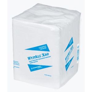 KIMBERLY-CLARK WYPALL® WIPERS WYPALL X60 Hygienic Washcloth, 12.5" X 10", Hydroknit, 70 sheets/bx, 8 bx/cs