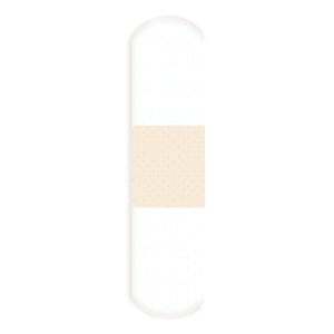 DUKAL FIRST AID® ADHESIVE BANDAGES Clear Strip Adhesive Bandage, ¾" x 3", 100/bx, 12 bx/cs