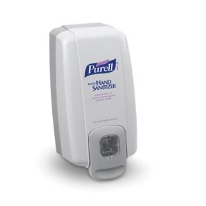 GOJO PURELL® DISPENSERS & ACCESSORIES Purell® NXT® Space Saver™ Dispenser, Push-Style, for Purell® Hand Sanitizer Gel, 1000ml, Grey, 6/cs