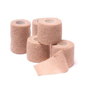 PRO ADVANTAGE® COHESIVE BANDAGES Cohesive Bandage, Tan, 1" x 5 yds, 30/bx