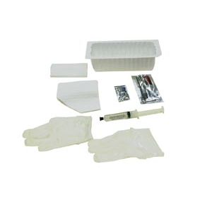 AMSINO AMSURE® FOLEY INSERTION TRAY Foley Insertion Tray, Prefilled 10cc Syringe of Sterile Water, 20/cs