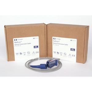 MEDTRONIC OXIMAX®/OXISENSOR® II ADHESIVE SENSORS Accessories: OxiMax 8 ft Sensor Extension Cable, 1/bx