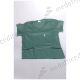 MOLNLYCKE BARRIER® WEARING APPAREL - SCRUB SHIRTS Shirt Scrub, Slate Green, Large, 12/bg, 4 bg/cs