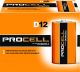 DURACELL® PROCELL® ALKALINE BATTERY Battery, Alkaline, Size D, 12/bx, 6bx/cs