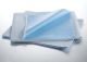 GRAHAM MEDICAL TISSUE/POLY/TISSUE DRAPE & BED SHEETS Fanfold Drape Sheet, Tissue/ Poly/ Tissue, Blue, 40