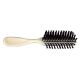 DUKAL DAWNMIST COMB & BRUSH Hair Brush, Adult, Ivory Handle with Nylon Bristles, 1/bg, 12 bg/bx, 24 bx/cs