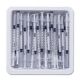 BD PRECISIONGLIDE™ ALLERGIST TRAYS Allergist Tray, 1mL, Permanently Attached Needle, 27G x 3/8