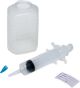 AMSINO AMSURE® ENTERAL FEEDING/IRRIGATION KITS & TRAYS Piston Irrigation Kit Includes: 500cc Graduated Container, 60cc Thumb Control Ring Syringe, Patient ID Label, Small Tube Adapter, Packaged in a Dust Cover, 30/cs
