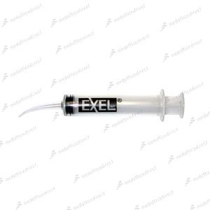 EXEL CURVE TIP SYRINGE Syringe, 12cc, Curved Tip, Non-Sterile, 50/bx, 10 bx/cs