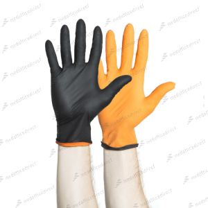 HALYARD BLACK-FIRE GLOVES Nitrile Glove, Powder-Free, Small, 150/bx 10bx/cs